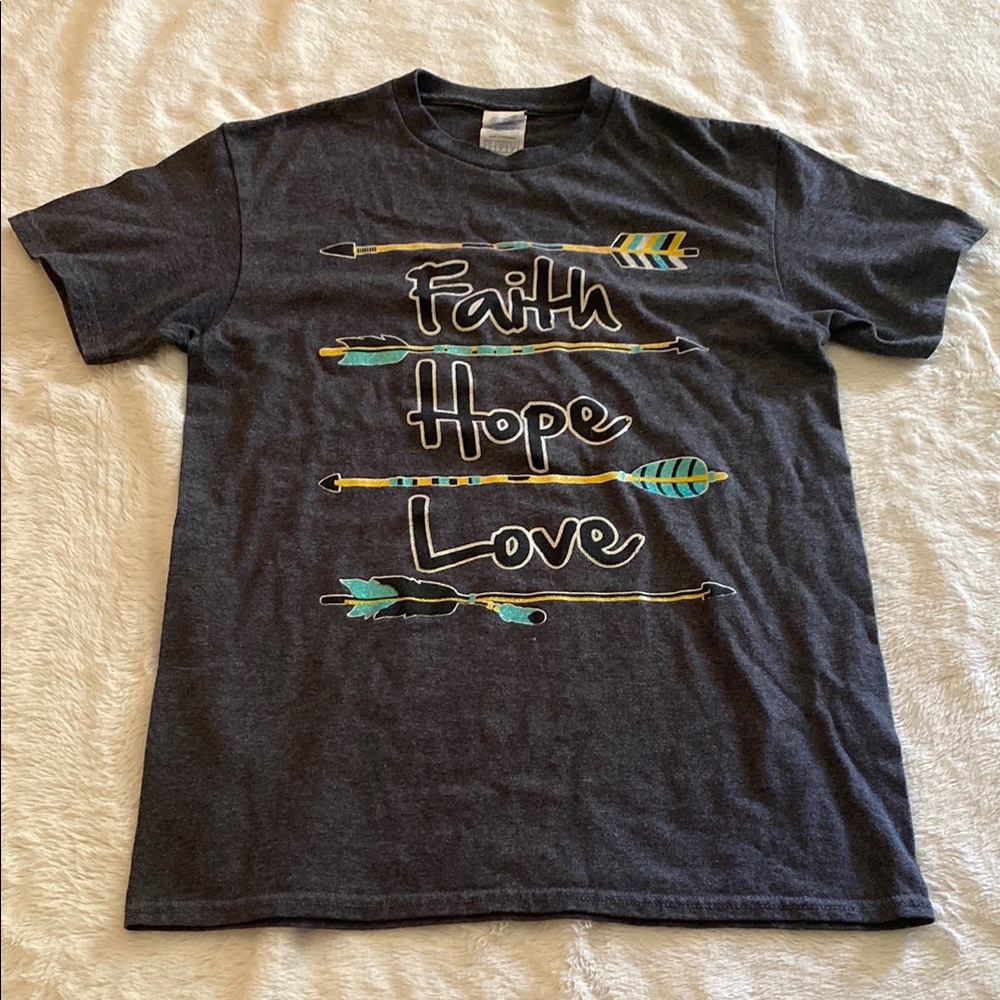 Delta Yellow and Gray Short Sleeve Tee